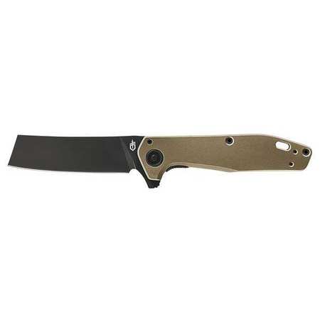 GERBER Folding Knife, 7 in Overall L 30-001836