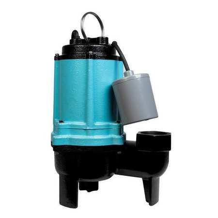 LITTLE GIANT PUMP Sewage Pump, single-phase, 1/2 hp 511433