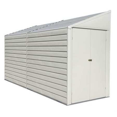 ARROW STORAGE PRODUCTS Shed, Eggshell, Assembled YS410-A