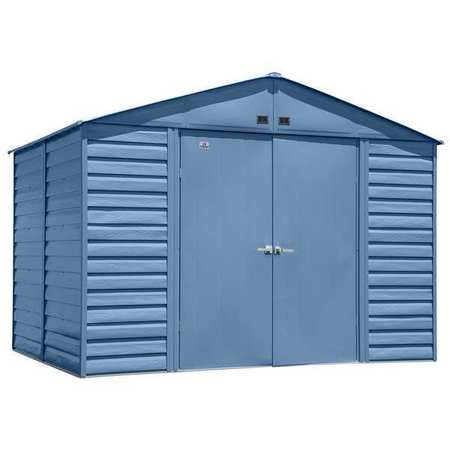 Arrow Storage Products 10x8 Select Steel Storage Shed, Blue Grey SCG108BG