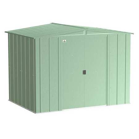 ARROW STORAGE PRODUCTS 8x6 Classic Steel Storage Shed, Sage Green CLG86SG