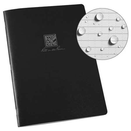 RITE IN THE RAIN All Weather Notebook, Black, Field Flex 771-LG