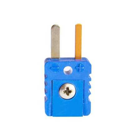 DAYTON Mini Plug, T-Type, Single Screw, Plastic MP500-T-NOLOGO