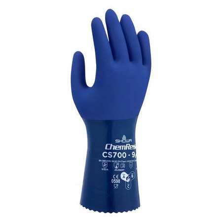 Showa Glove, Chemical Resistat, Seamless Knit, PR CS700XL-10