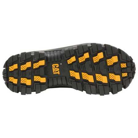 Cat Footwear Size 8 Men's Hiker Shoe Steel Safety Footwear, Black P91274