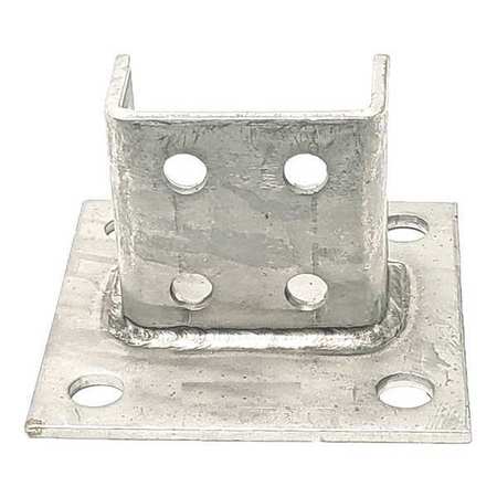 VAST Strut Channel Fitting, Silver, 1/4 V70SQSS