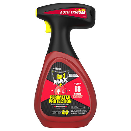 RAID Insect Killer, 30 oz, Spray Bottle, PK6 335680