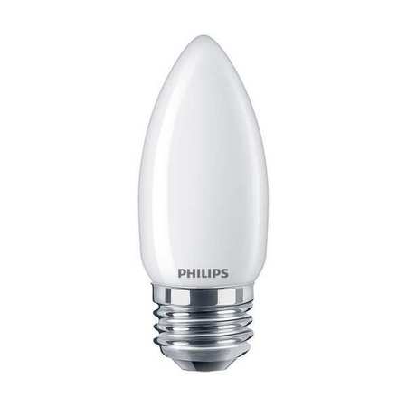 Kikker Tips Ontoegankelijk Philips Lighting LED Candle Replacement, Candle  5B11/PER/CRI95WG/FR/G/E26/WGD 1CT T20 | Zoro