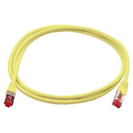 TRIPLETT Patch Cable, CAT6A, 10GBPS, Yellow CAT6A-5YL