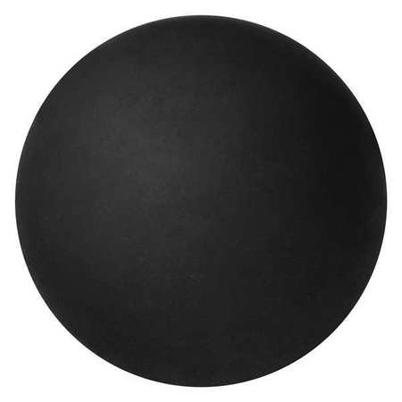 ZORO SELECT Buna-N Ball, 1/4 in, Black, Standard, PK10 BULK-RB-H70-2