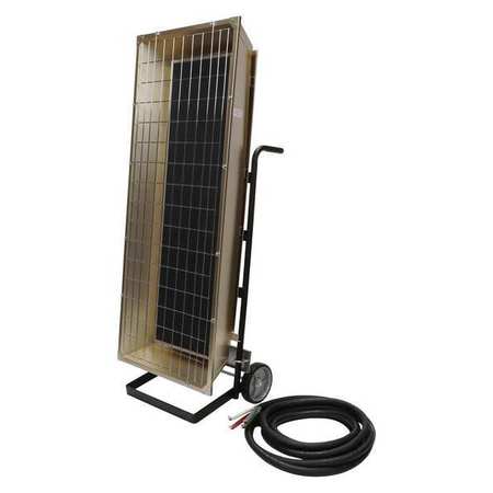 FOSTORIA Portable Heater, Aluminum, 480V AC P95-FSP-3