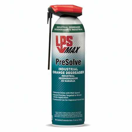 LPS Gas Degreaser, Aerosol Spray Can 91420