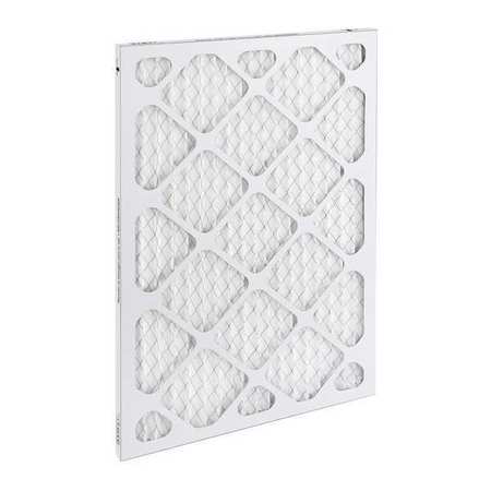 Zoro Select 16x25x1 Synthetic Pleated Air Filters 786EK4