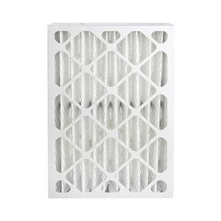 Zoro Select 16x25x4 Synthetic Pleated Air Filters 786EK8