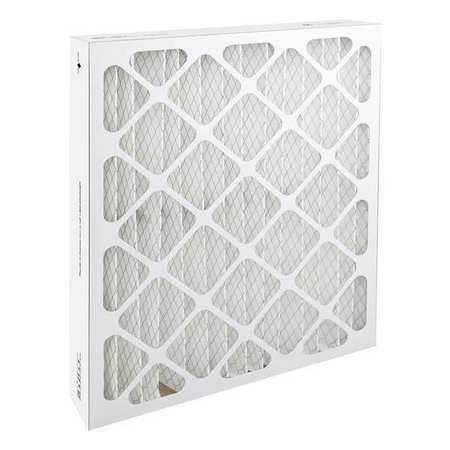 Zoro Select 20x25x4 Synthetic Pleated Air Filters 786EK9