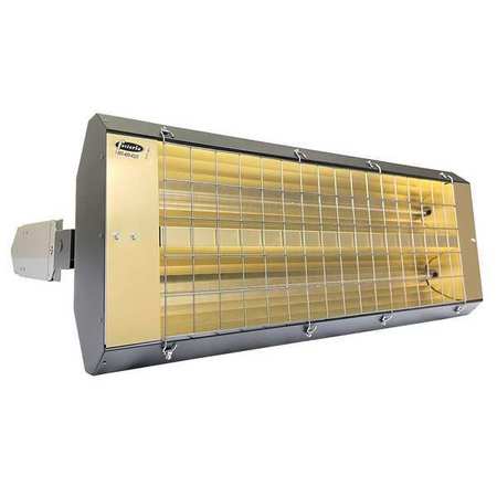 FOSTORIA Infrared Quartz Electric Heater, Galvanized Steel, 480 V P-30-462-TH