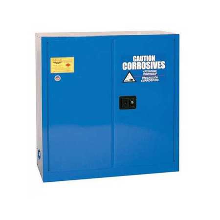 EAGLE Corrosives Safety Cabinet, Blue CRA3010X