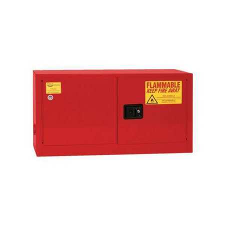 EAGLE Flammables Safety Cabinet, Red ADD14XRED