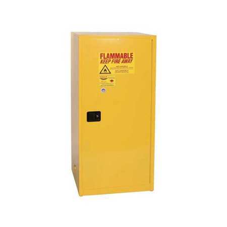 EAGLE Flammables Safety Cabinet, Yellow 1961X
