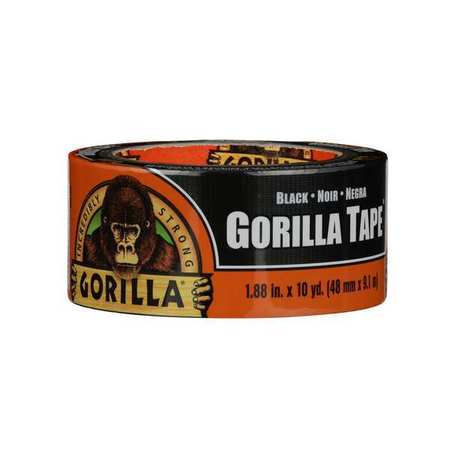 Gorilla Glue Duct Tape, Black, 9.1 m Tape L 105631