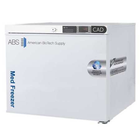 AMERICAN BIOTECH SUPPLY Freezer, 1 cu ft, 24"D, 20-3/8" H, 23-3/4" W PH-ABT-HC-UCFS-0120A-CAD
