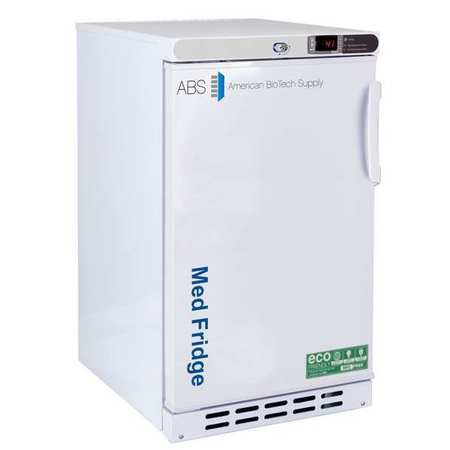 AMERICAN BIOTECH SUPPLY Refrigerator, 2.5 cu ft, 30-3/4"H, 17-3/4"W PH-ABT-HC-UCBI-0204-LH