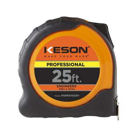 KESON Engineers Tape Measure PGPRO1025V