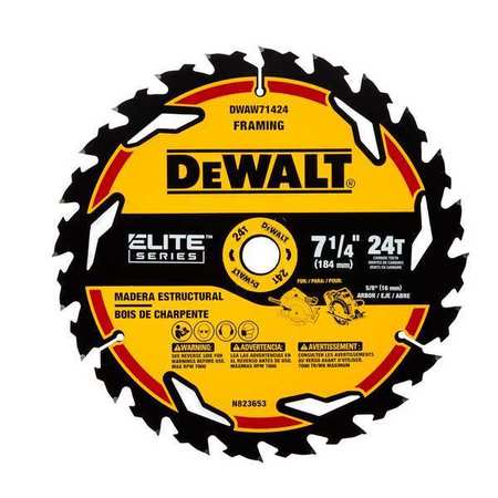 DEWALT Circular Saw Blade, 7 1/4 in, PK10 DWAW71424B10
