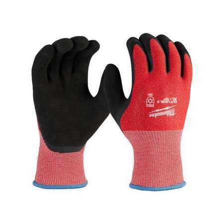 MILWAUKEE TOOL Level 2 Cut Resistant Latex Dipped Winter Insulated Gloves - X-Large 48-73-7923