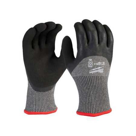 MILWAUKEE TOOL Level 5 Cut Resistant Latex Dipped Winter Insulated Gloves - X-Large 48-73-7953