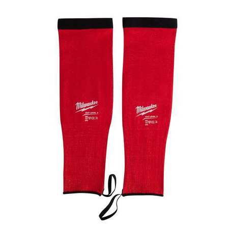 MILWAUKEE TOOL 16 in. Level 3 Cut Resistant Protective Sleeves 48-73-9030