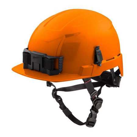 MILWAUKEE TOOL Front Brim Orange Front Brim Safety Helmet - Type 2, Class E, Type 2, Class E 48-73-1333