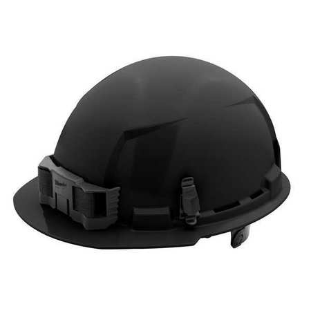 MILWAUKEE TOOL Front Brim Black Front Brim Hard Hat w/6pt Ratcheting Suspension - Type 1, Class E, Type 1, Class E 48-73-1130