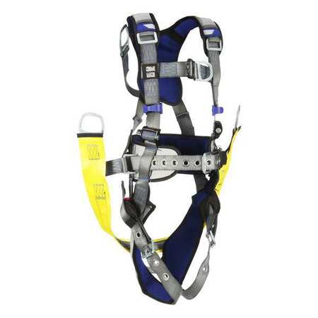 3M Dbi-Sala Fall Protection Harness, L, Polyester 1402117