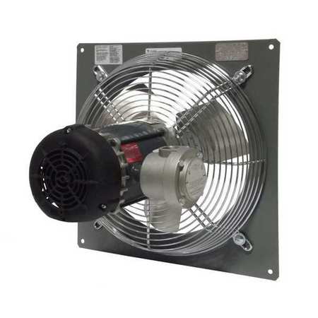 CANARM Panel Fan, 16In Bld Dia, Steel, 230/460 V P16-4M