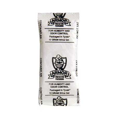 Armor Shield Desiccant, Silica Gel, 0.3 cu ft, PK1500 D10GST