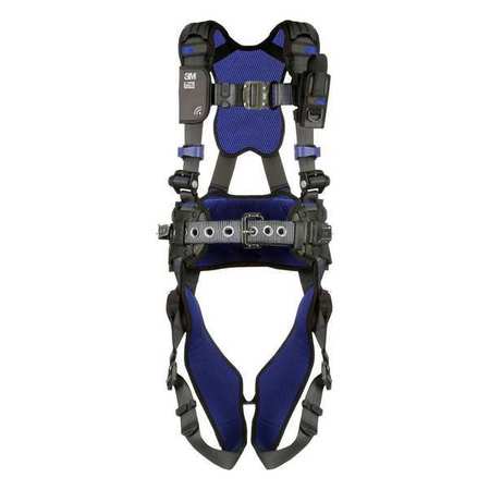 3M DBI-SALA Fall Protection Harness, Vest Style, XL 1113199