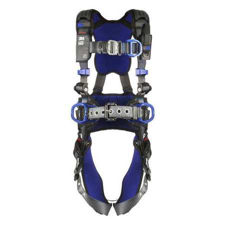 3M DBI-SALA Fall Protection Harness, L, Polyester 1140189
