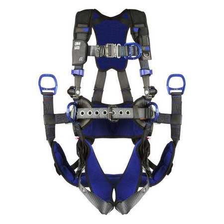 3M DBI-SALA Fall Protection Harness, S, Polyester 1113375