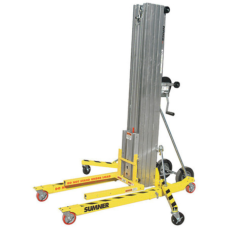 Sumner 16 ft. Material Lift, Load Cap. 800 lb. (Wheel Kit & Stabilizer Legs not included) 783701