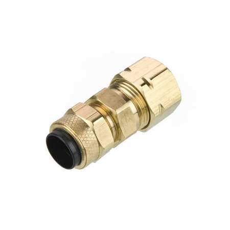 Parker Fitting, 1-1/4", Brass, Compression 62PCA-4