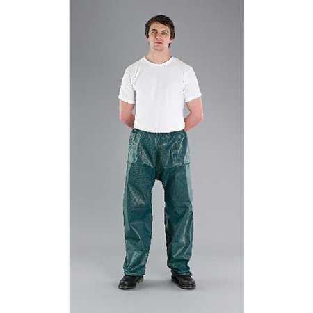 ANSELL Pants, 4XL, Green, Non-Wv Lam, PK20 G40T301