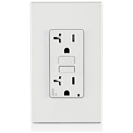 LEVITON Receptacle AFTR2-W