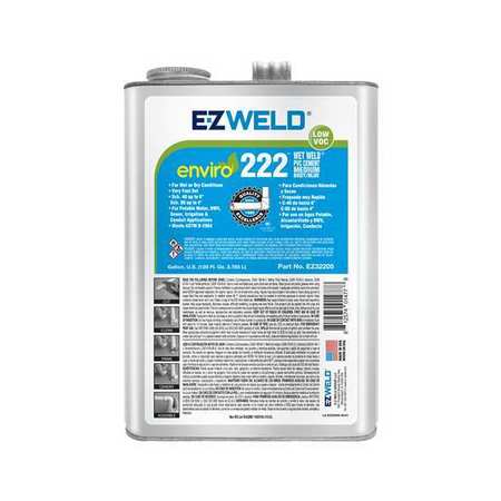 EZ WELD Pipe Cement, 1 gal, Blue EZ32205N