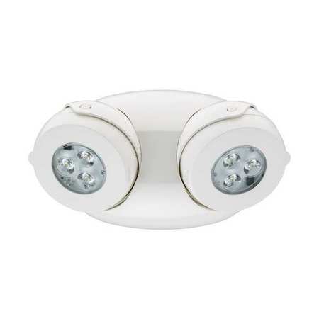 LITHONIA LIGHTING Emergency Light Head, LED, 5 W, 2 Lamps ELMRE SP1100L T M12