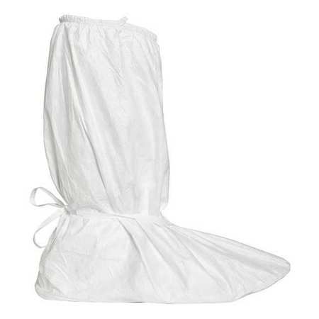 TYVEK Boot Covers, TyvIsoClean(R), White, S, PK100 IC458BWHSM0100CS