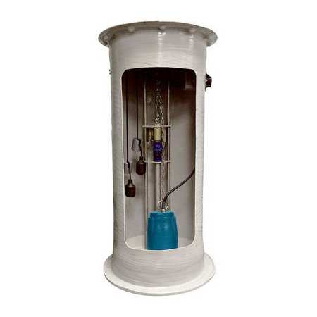 FRANKLIN ELECTRIC Grinder Pump, Single Phase, 13.9A, 3450 RPM 515204