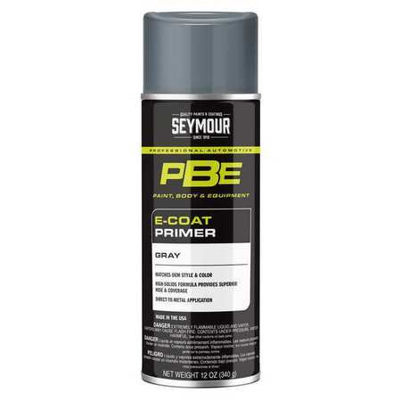 SEYMOUR OF SYCAMORE PBE E-Coat Primer, Gray, 12 oz 16-1696