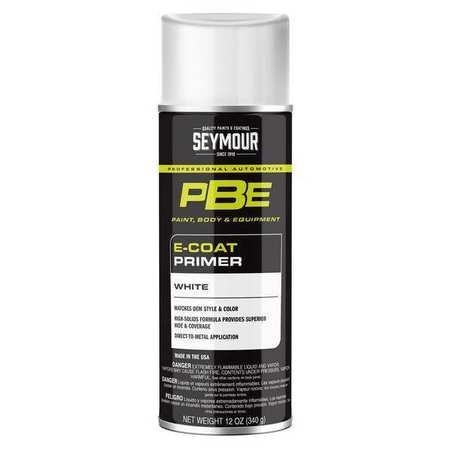 SEYMOUR OF SYCAMORE PBE E-Coat Primer, White, 12 oz 16-1699