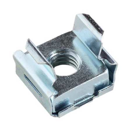 ADVANCE COMPONENTS Cage Nut, 1/4"-20, Square Shape, Steel, Zinc Plated Finish ADVD31365-1420-3B